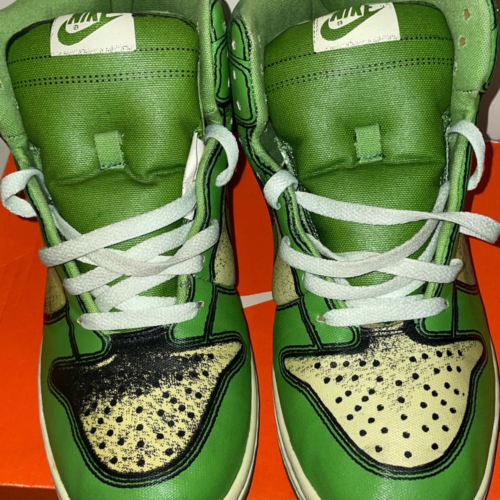 Nike Dunk High 1 Piece Premium 318998 031 8.5 Mens